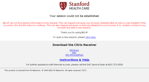 remote.stanfordhospital.org