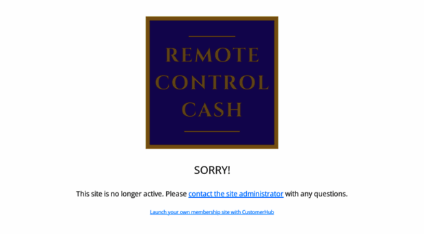 remotecontrolcash.customerhub.net