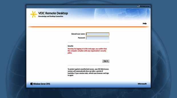 remotedesktop.veic.org