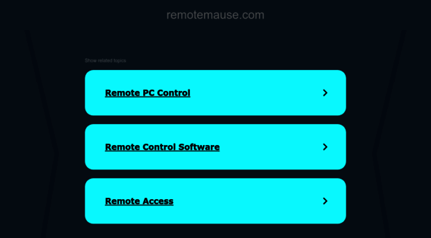 remotemause.com