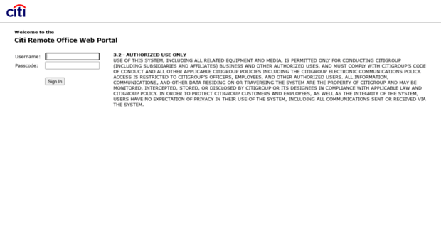remoteoffice.citigroup.com