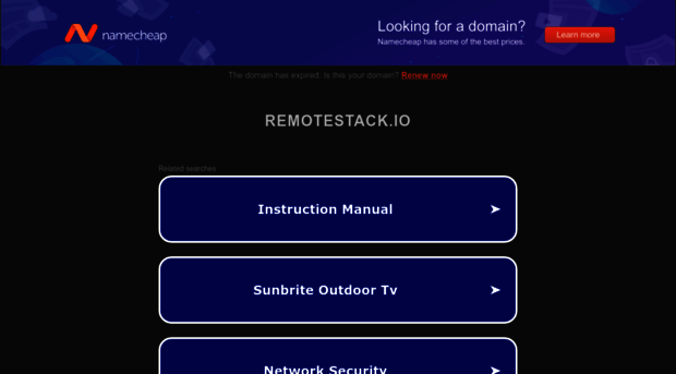 remotestack.io