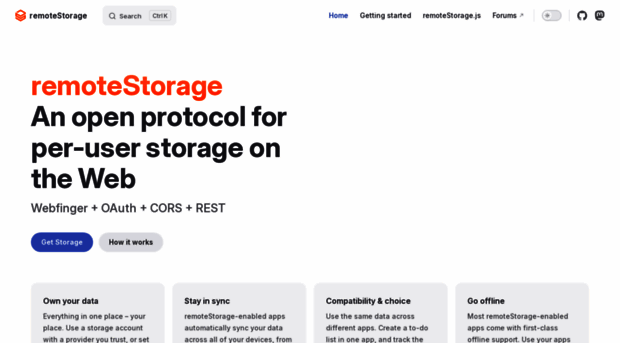 remotestorage.io