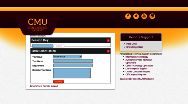 remotesupport.cmich.edu