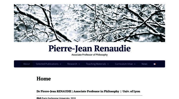 renaudiephilosophy.com