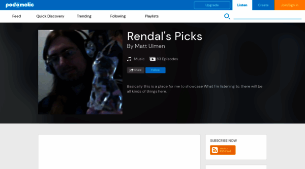 rendalspicks.podomatic.com