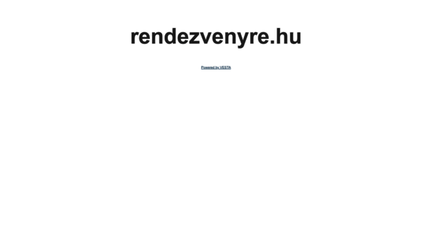 rendezvenyre.hu