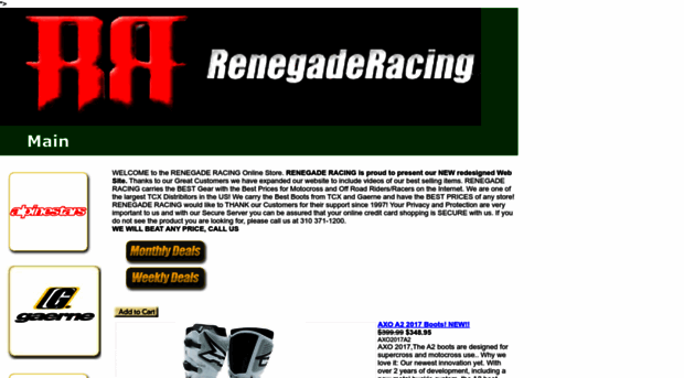 renegaderacing.com