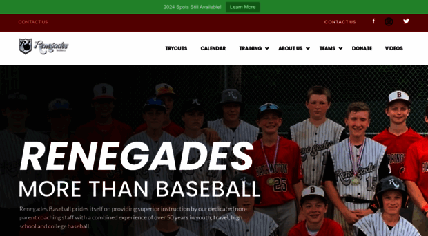 renegadesbaseball.com