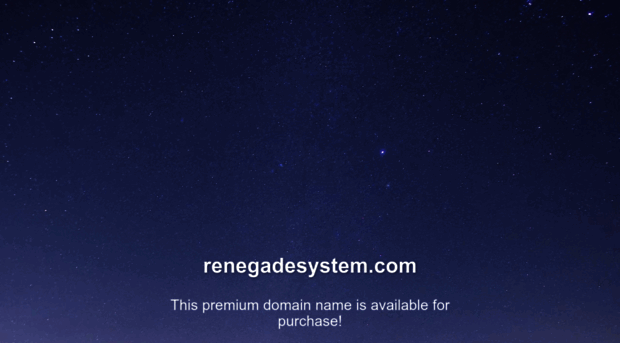 renegadesystem.com