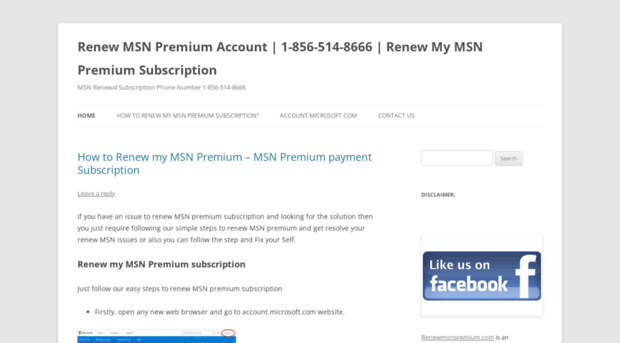 renewmsnpremium.com