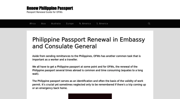 renewphilippinepassport.com