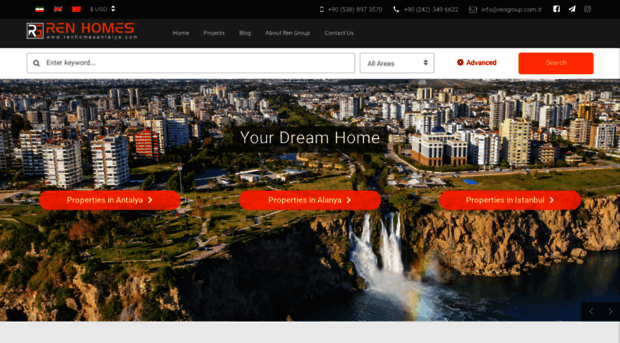 renhomesantalya.com