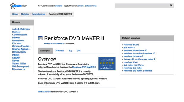 renkforce-dvd-maker-ii.updatestar.com