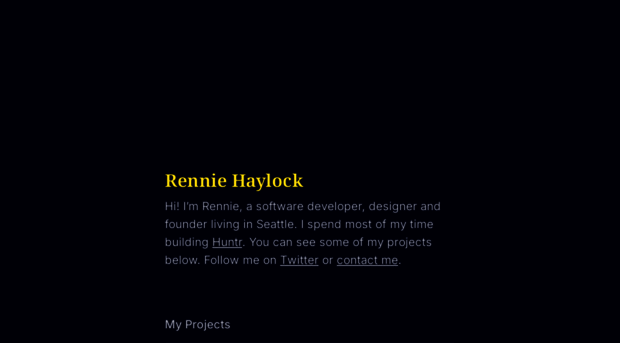 renniehaylock.com