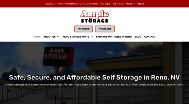 renoamplestorage.com