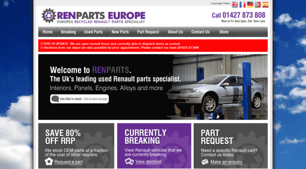 renparts.co.uk