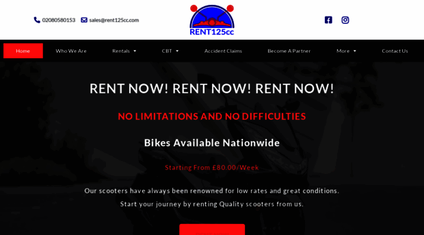 rent125cc.com