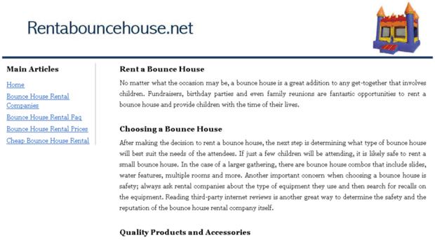 rentabouncehouse.net