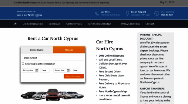 rentacar-northcyprus.com