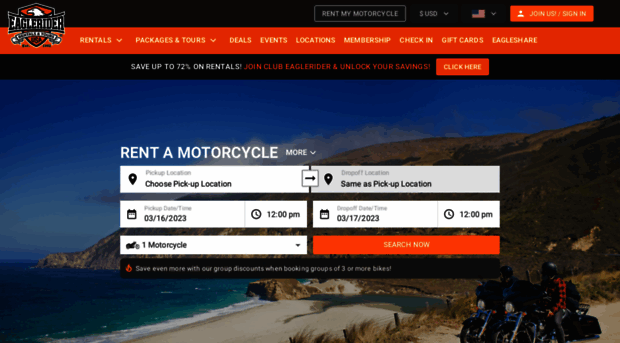rental.eaglerider.net