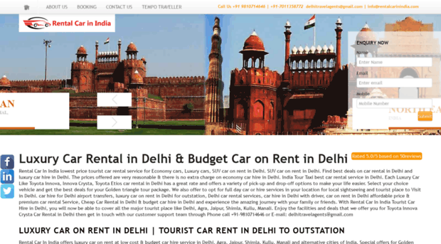 rentalcarinindia.com