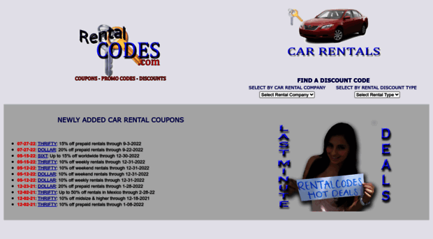 rentalcodes.com