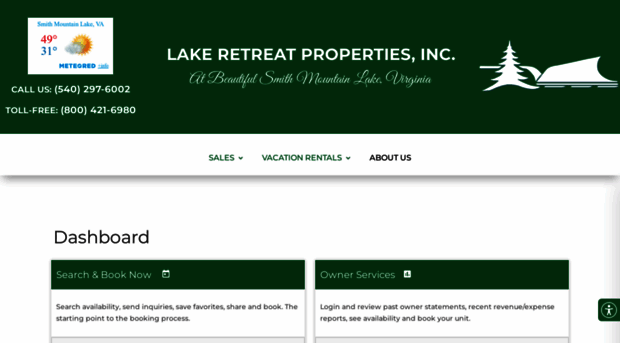 rentals.lakeretreat.com