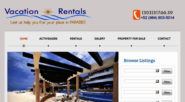 rentalsinplaya.com