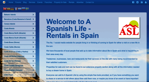 rentalsinspain.aspanishlife.com