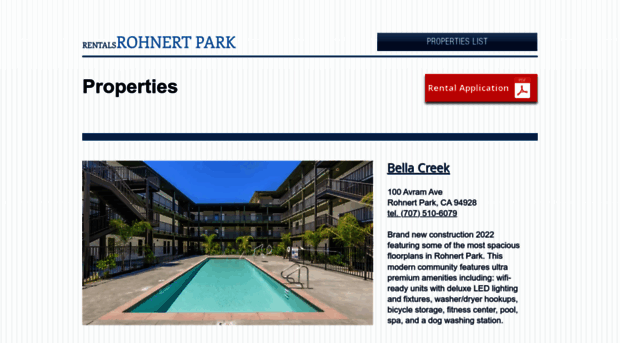 rentalsrohnertpark.com