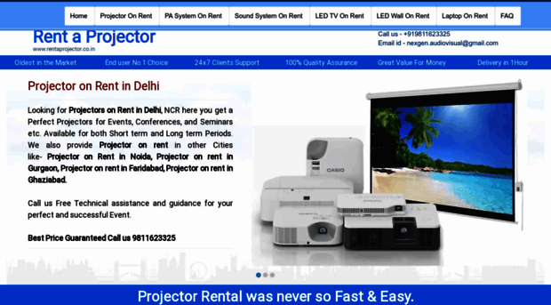 rentaprojector.co.in