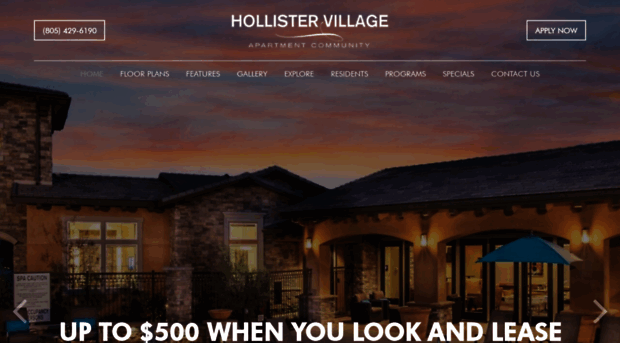 renthollistervillage.com