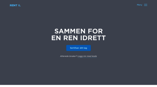 rentidrettslag.no