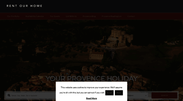 rentourhomeinprovence.com