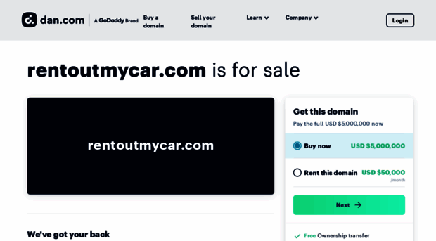 rentoutmycar.com