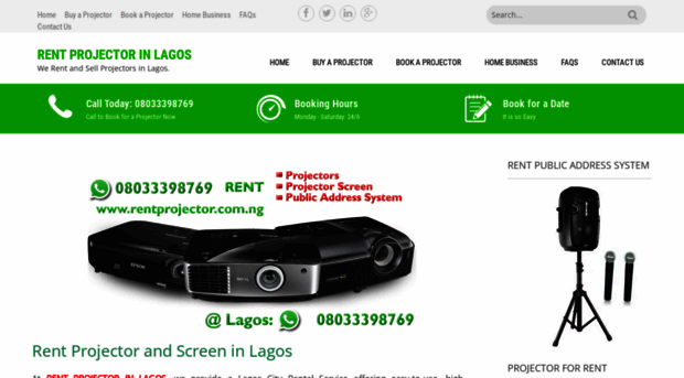 rentprojector.com.ng