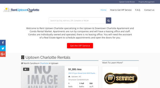 rentuptowncharlotte.com