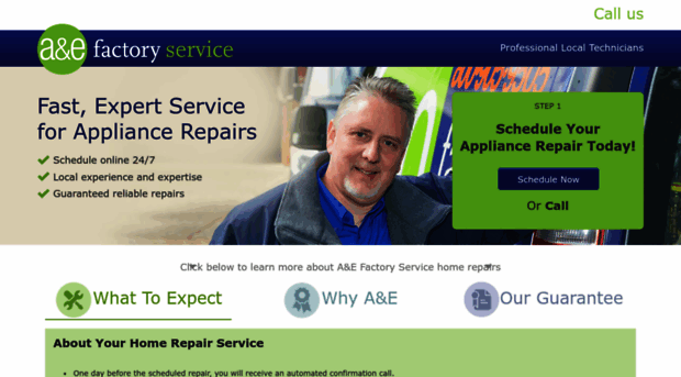 repair.aefactoryservice.com