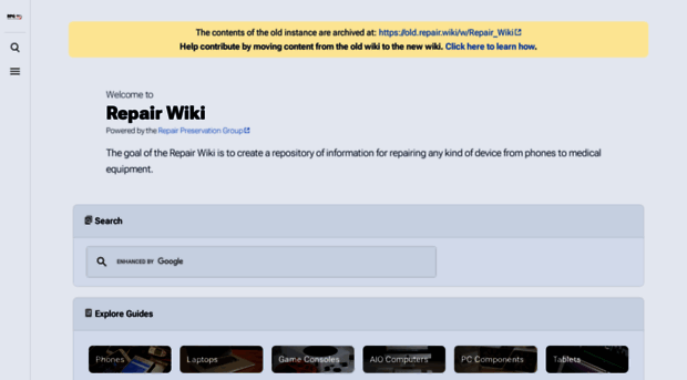 repair.wiki - Repair Wiki - Repair