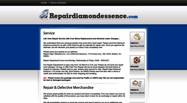 repairdiamondessence.com