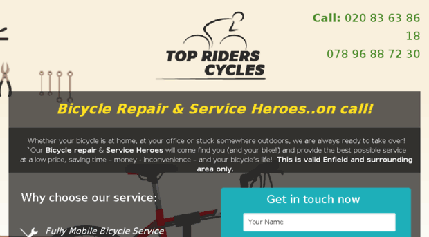 repairs.topriderscycles.co.uk