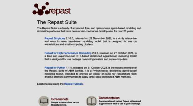 repast.sourceforge.net