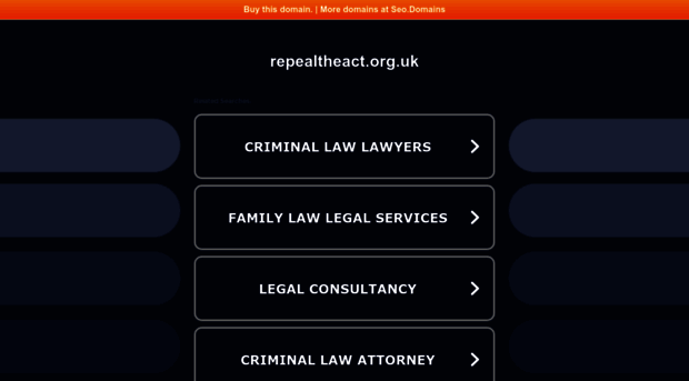 repealtheact.org.uk