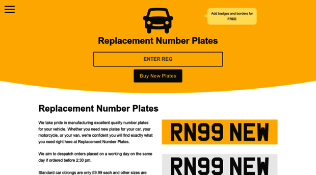 replacement-number-plates.com