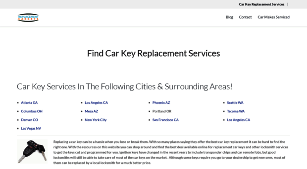 replacementcarkeys.net