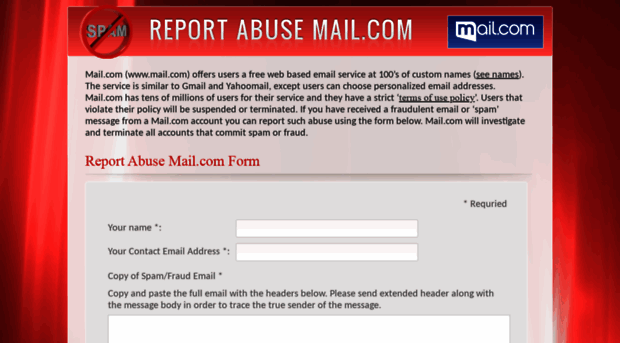 reportabusemail.com