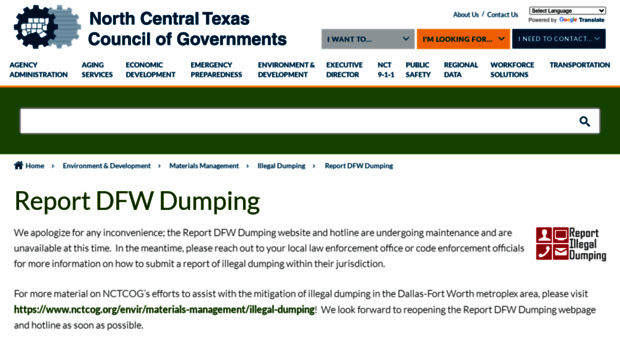 reportdfwdumping.org