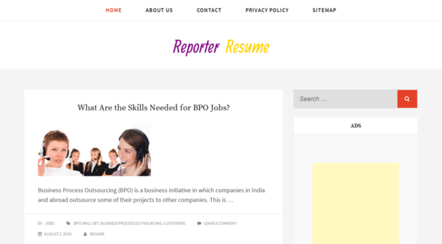 reporterresume.net