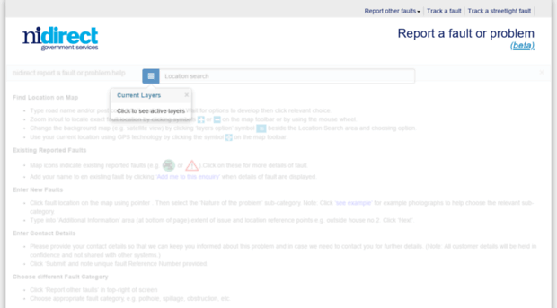 reportfaultproblem.nidirect.gov.uk